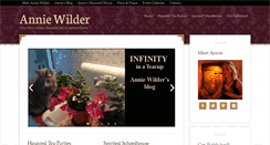 Desktop Screenshot of anniewilder.com