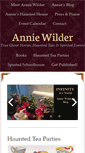 Mobile Screenshot of anniewilder.com